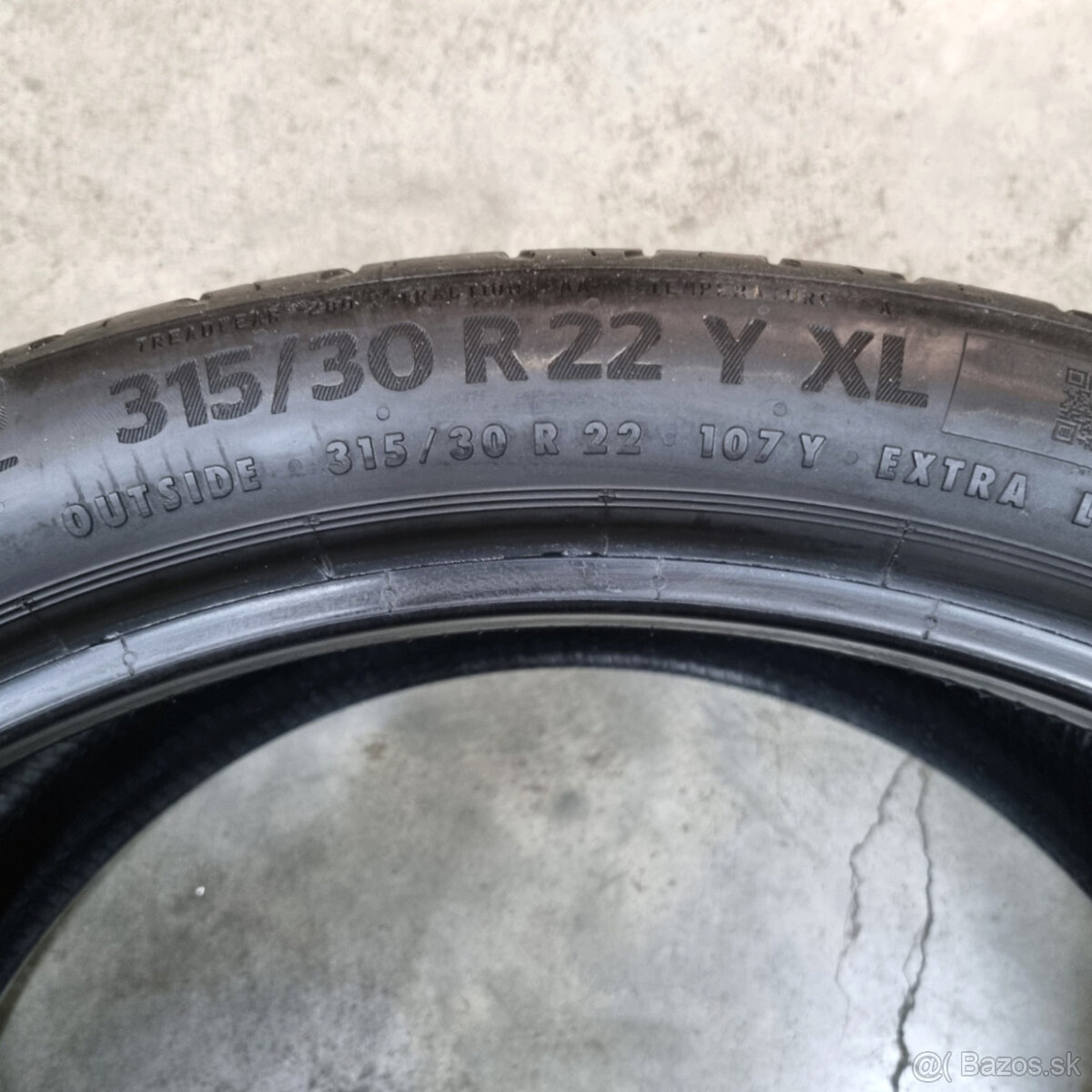 Letné pneumatiky 315/30 R22 CONTINENTAL - 5
