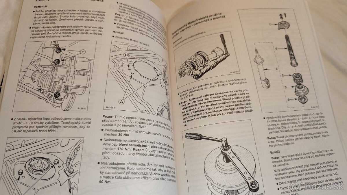 Renault Mégane 1 - příručka na opravy a údržbu - manuál - 5