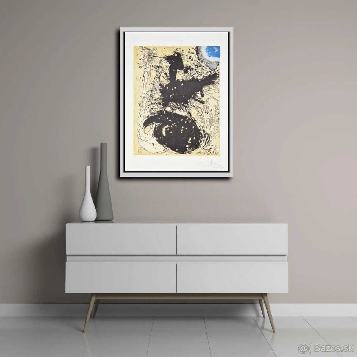 Salvador Dali - Chimera of Chimeras (podpísané Dalim) Litho. - 5