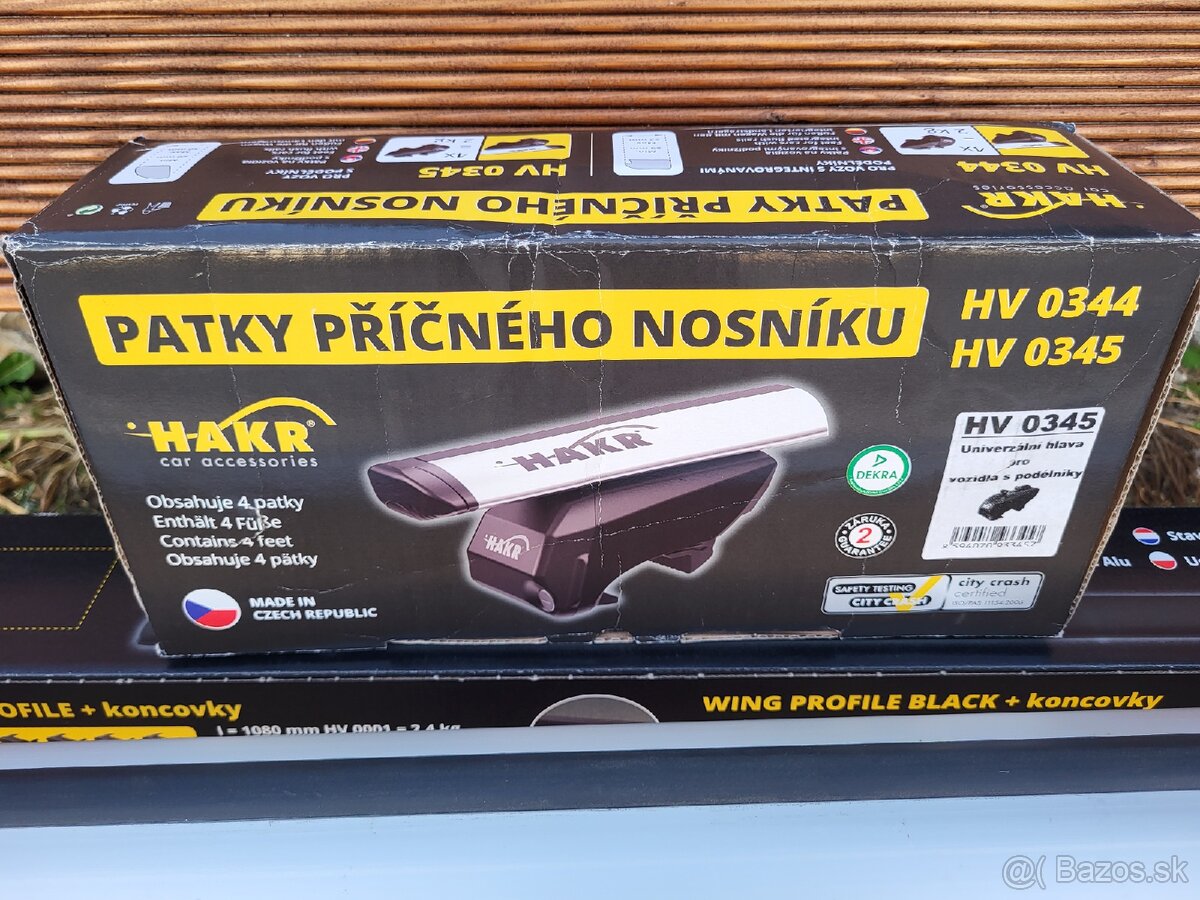 Strešný nosič Hakr wing profil nový - 5