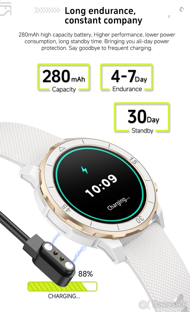 Luxury dámske inteligentné hodinky. - 5