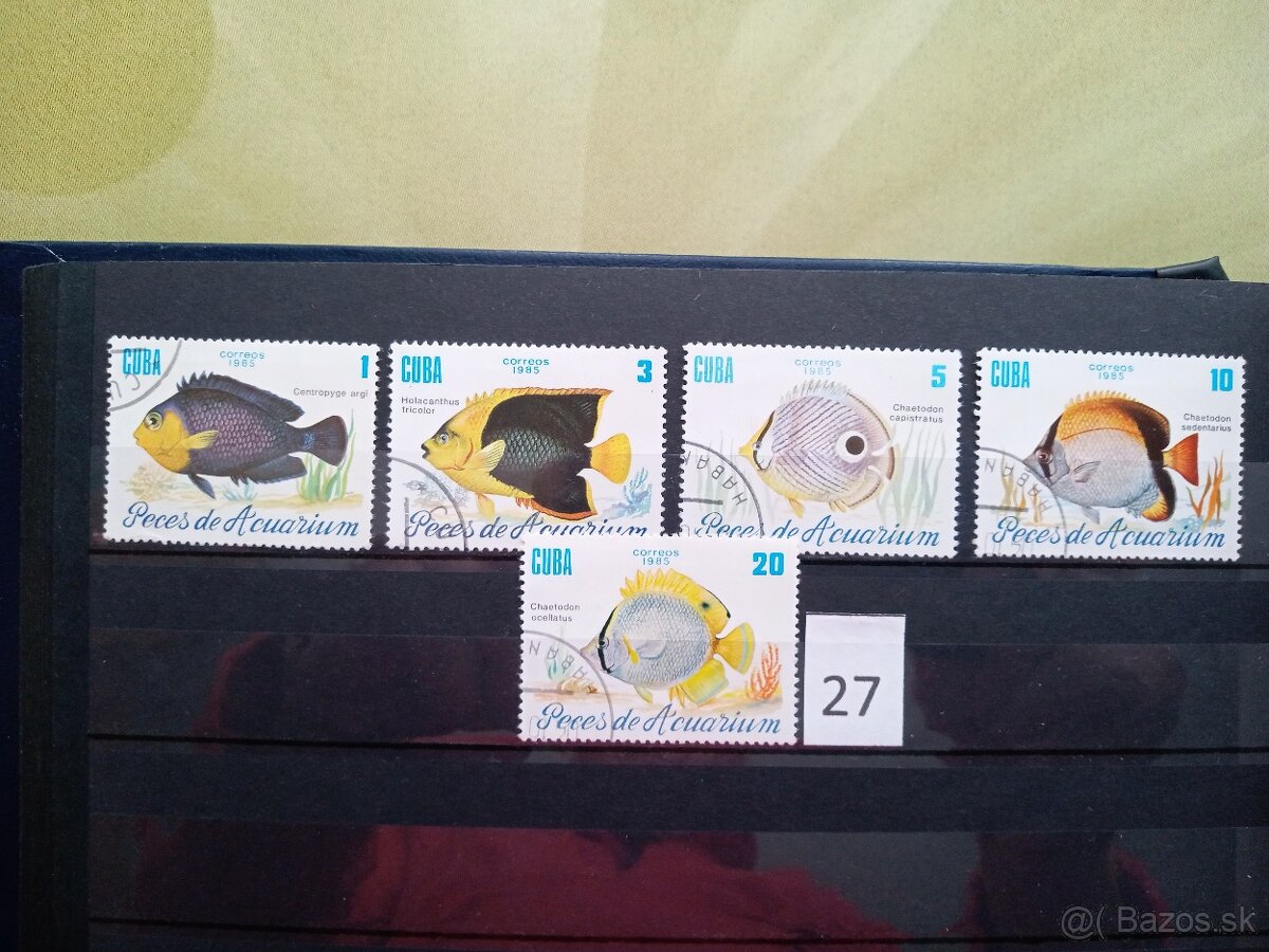 Poštové známky č.425 - FAUNA SVETA II. - 20 ks sérií - 5