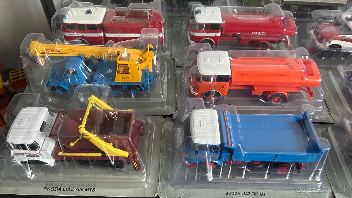 Kultové nákladiaky Tatra, Liaz, Škoda, Avia, Praga 1/43 Dea - 5