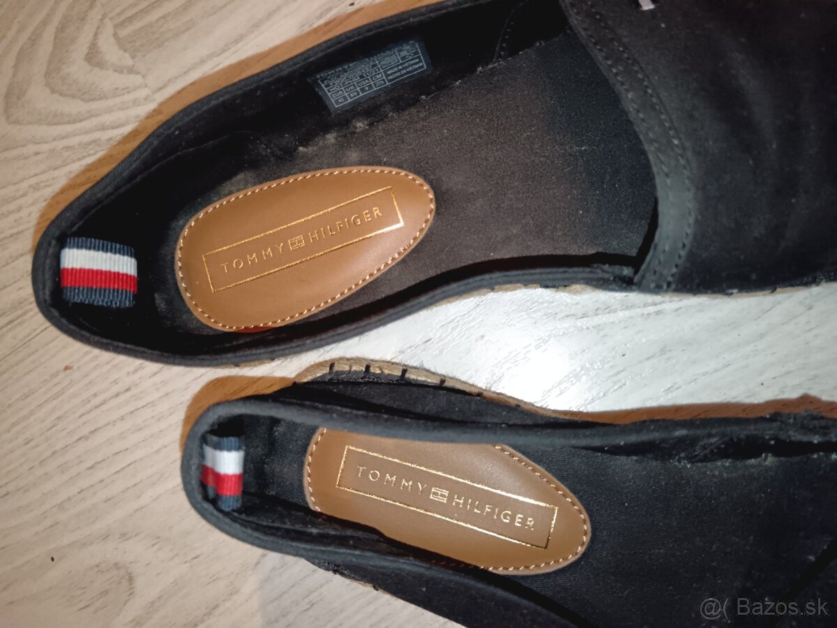 Espadrilky čierne veľ. 40 zn. Tommy Hilfiger - 5