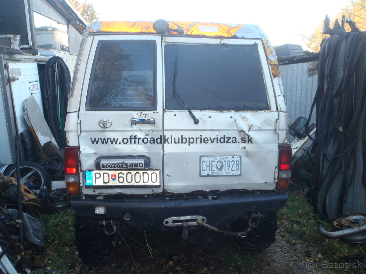 Toyota Land Cruiser typ 73, r.v. 1995, 3L - 5