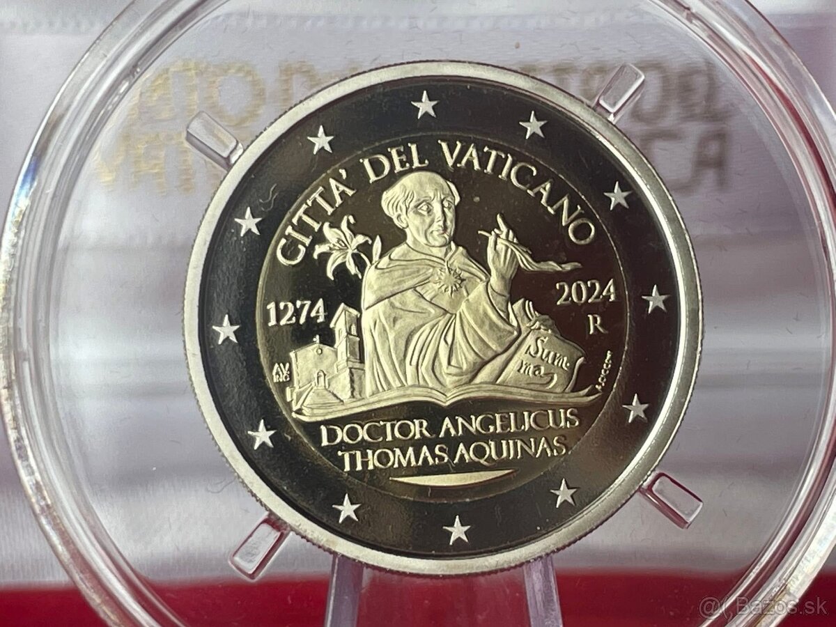 Pamätné 2€ mince Vatikán Proof - 5