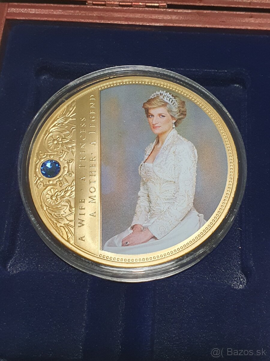 Medaile Lady Diana 4 ks 50€ - 5