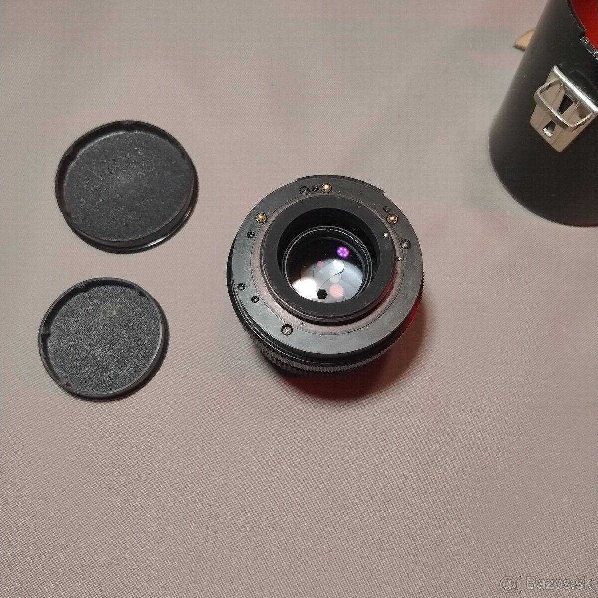 Pentacon 50mm 1.8 electric - Perfektný stav - 5