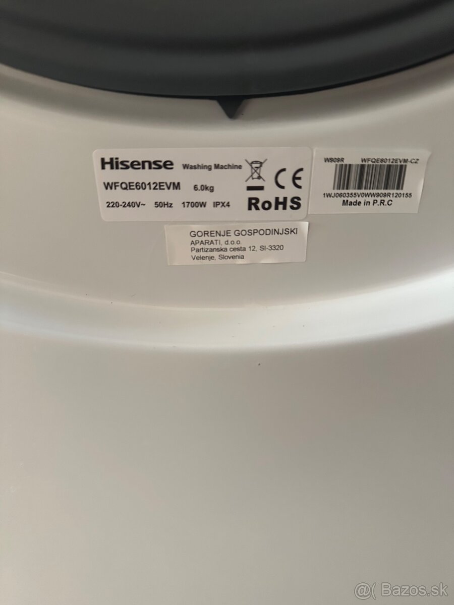 Hisense Slimka 6 kg - 5