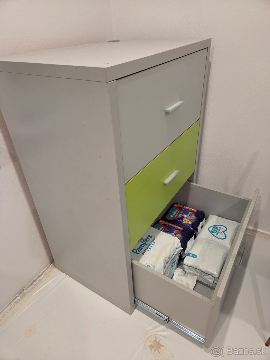 Komoda, 3 zásuvky - 5