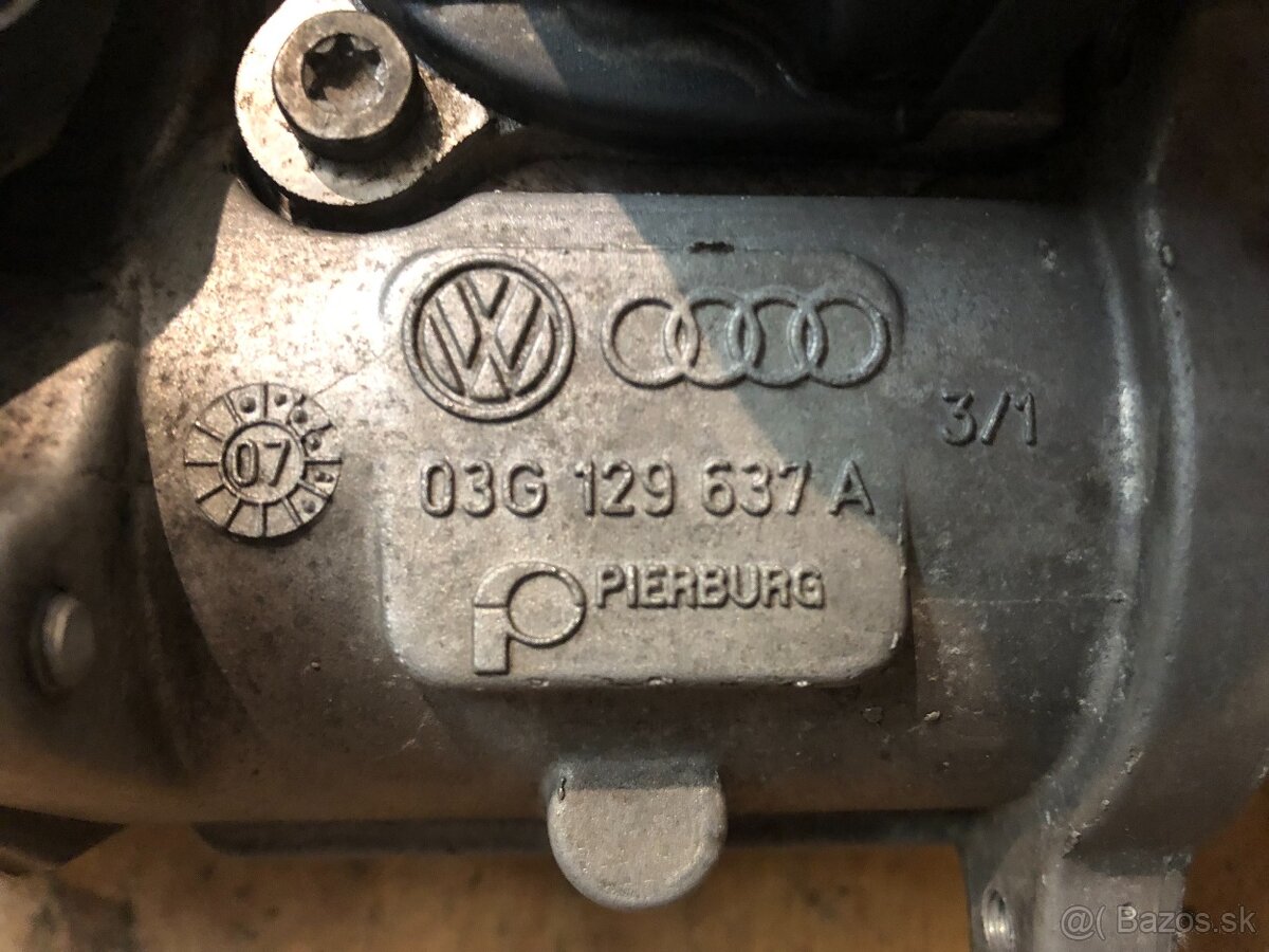 EGR ventil, škrtiaca klapka 1.9 TDI 77kw - 5