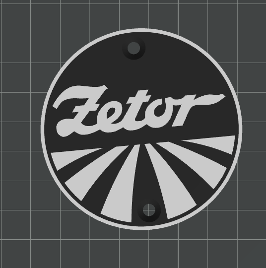 Predám logo Zetor – 68 mm (viac modelov) - 5