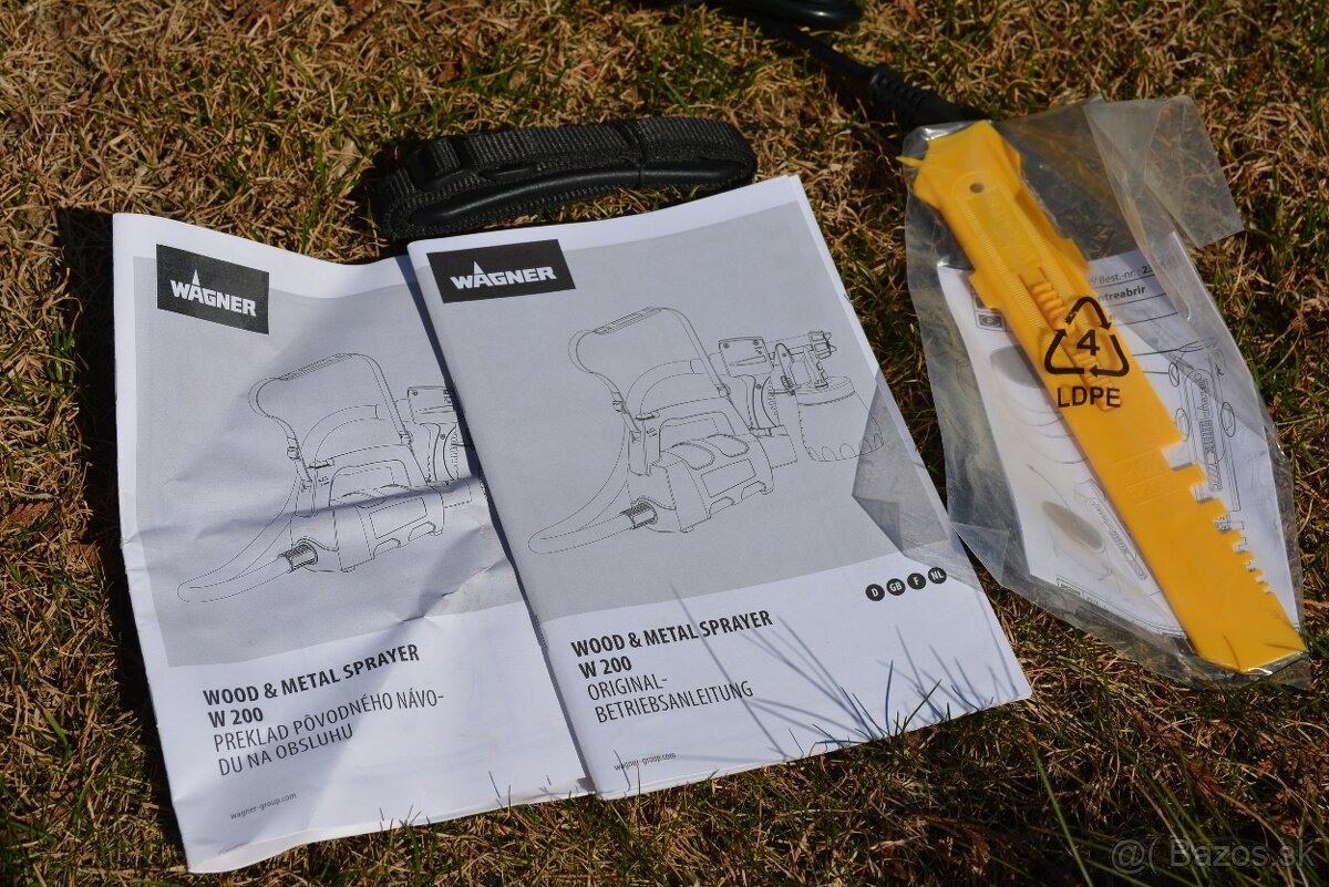 Striekacia pištoľ Wagner W 200 - 5