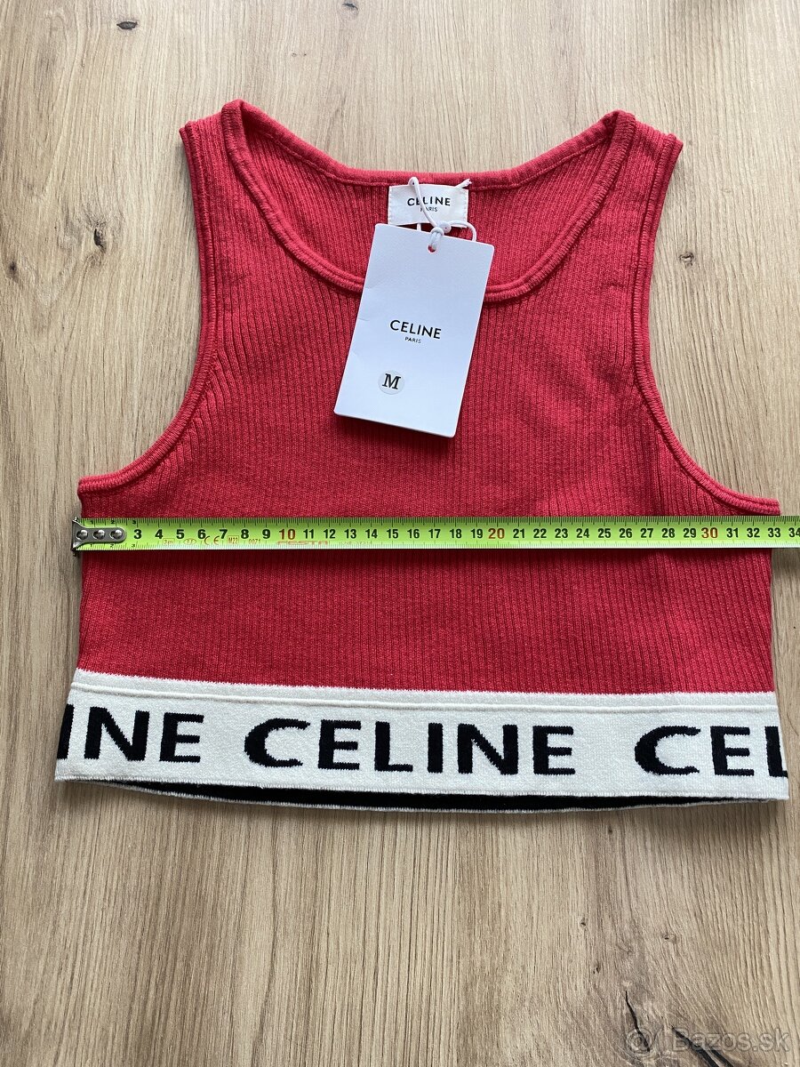 celine červený top S,M - 5