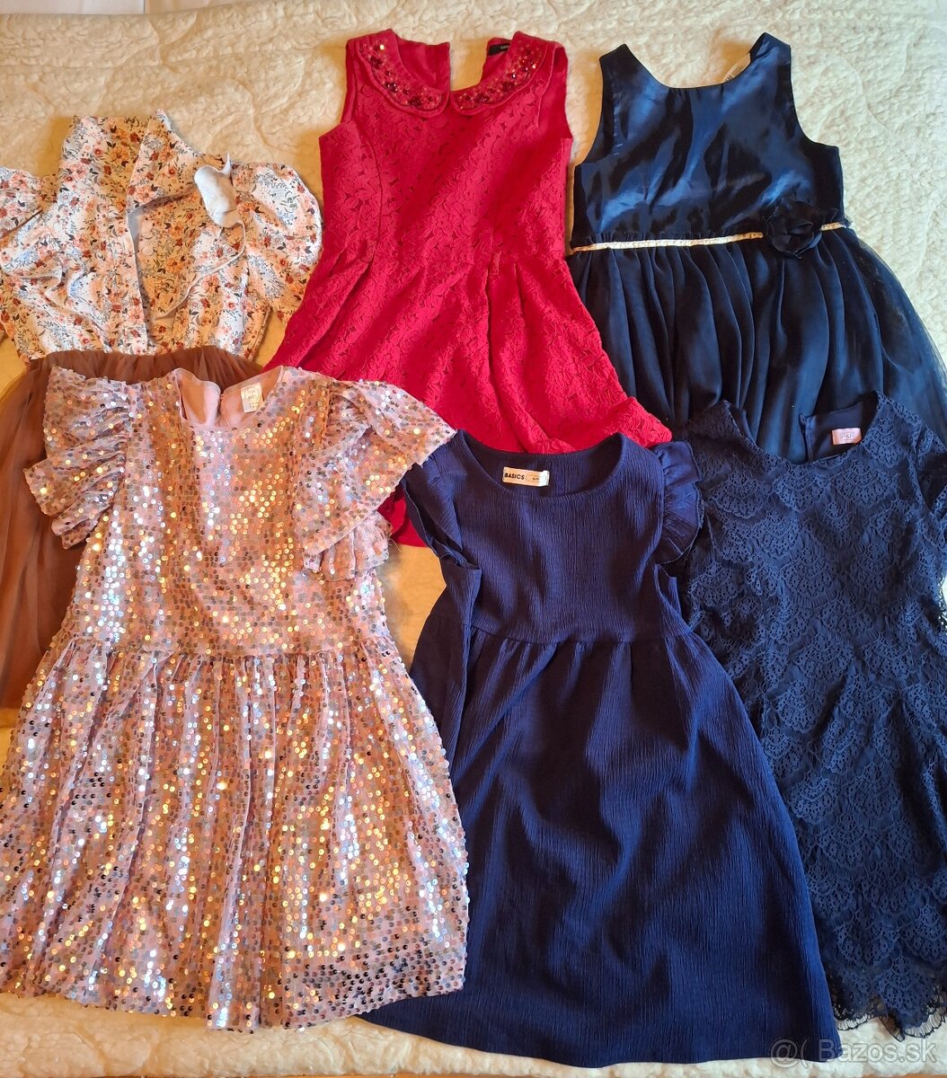 krásne šaty pre slečnu 6-8 rokov - 5