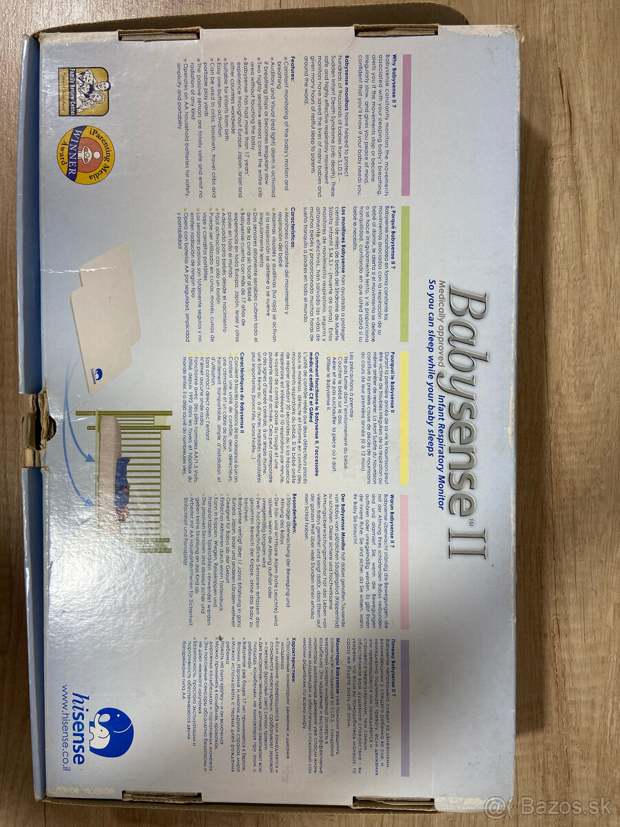 Monitor dychu Babysense 2 - 5