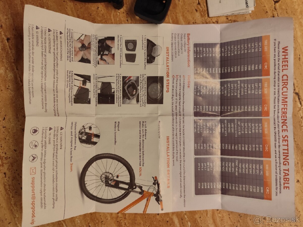 💥 Cyklopočítač, tachometer na bicykel 💥 - 5