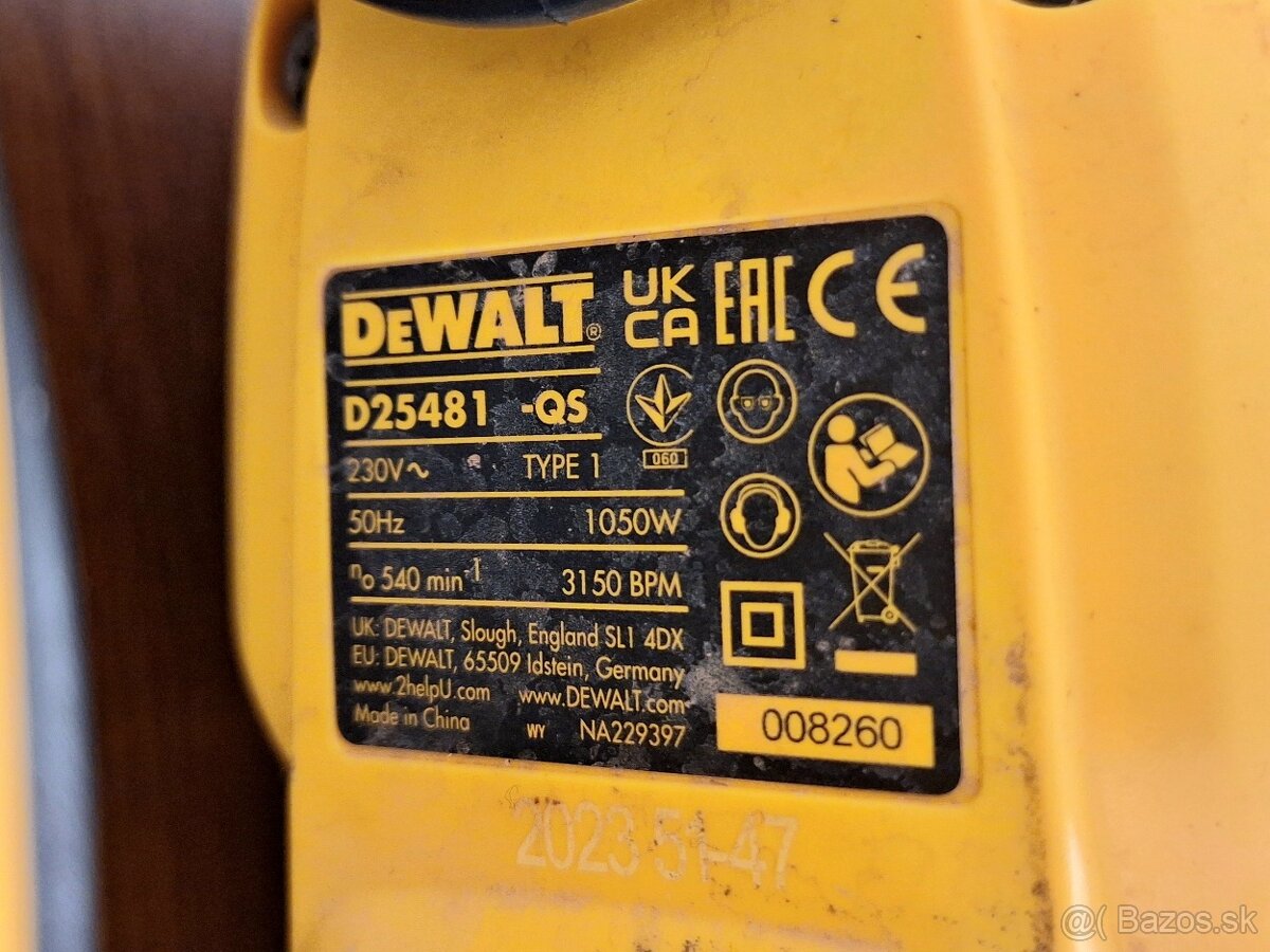DeWALT D25481K, záruka do 10/2026 - 5