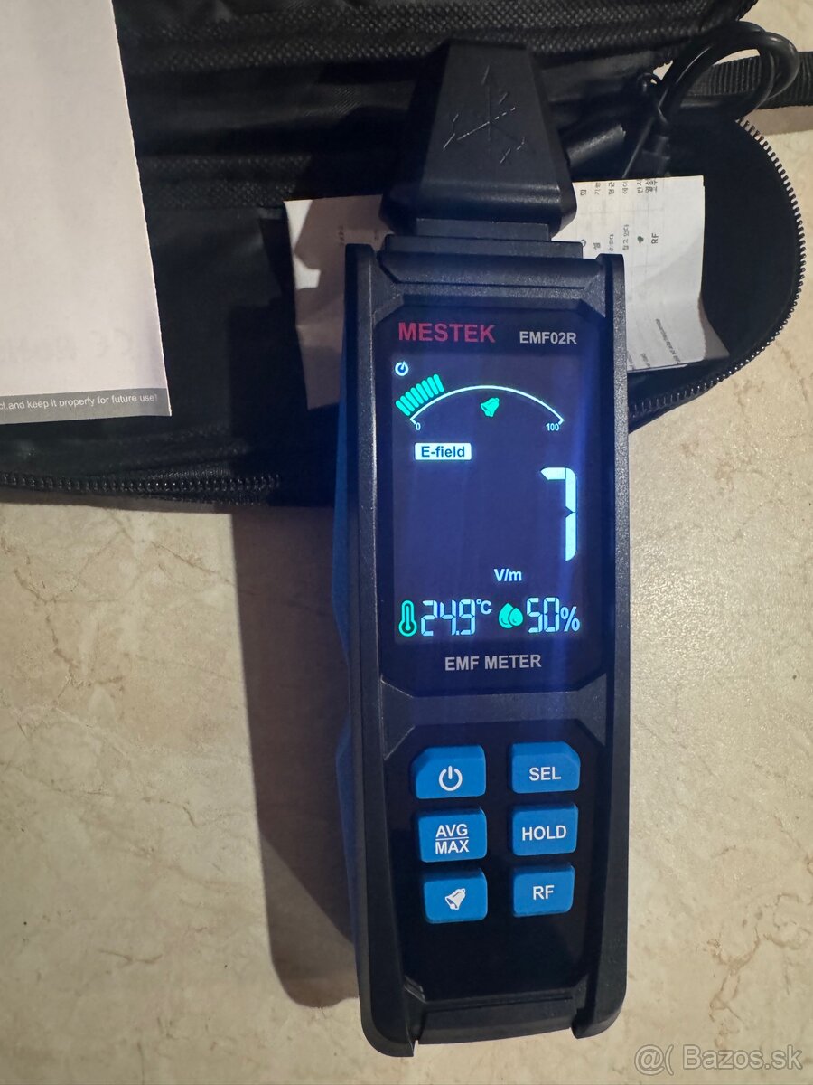 Halloween MESTEK EMF02R Electromagnetic Field Meter - 5