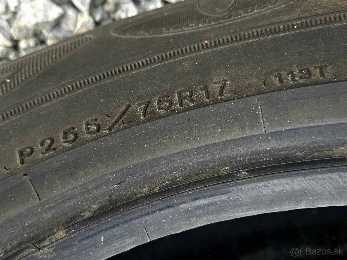 Pneumatiky 255/75 R17