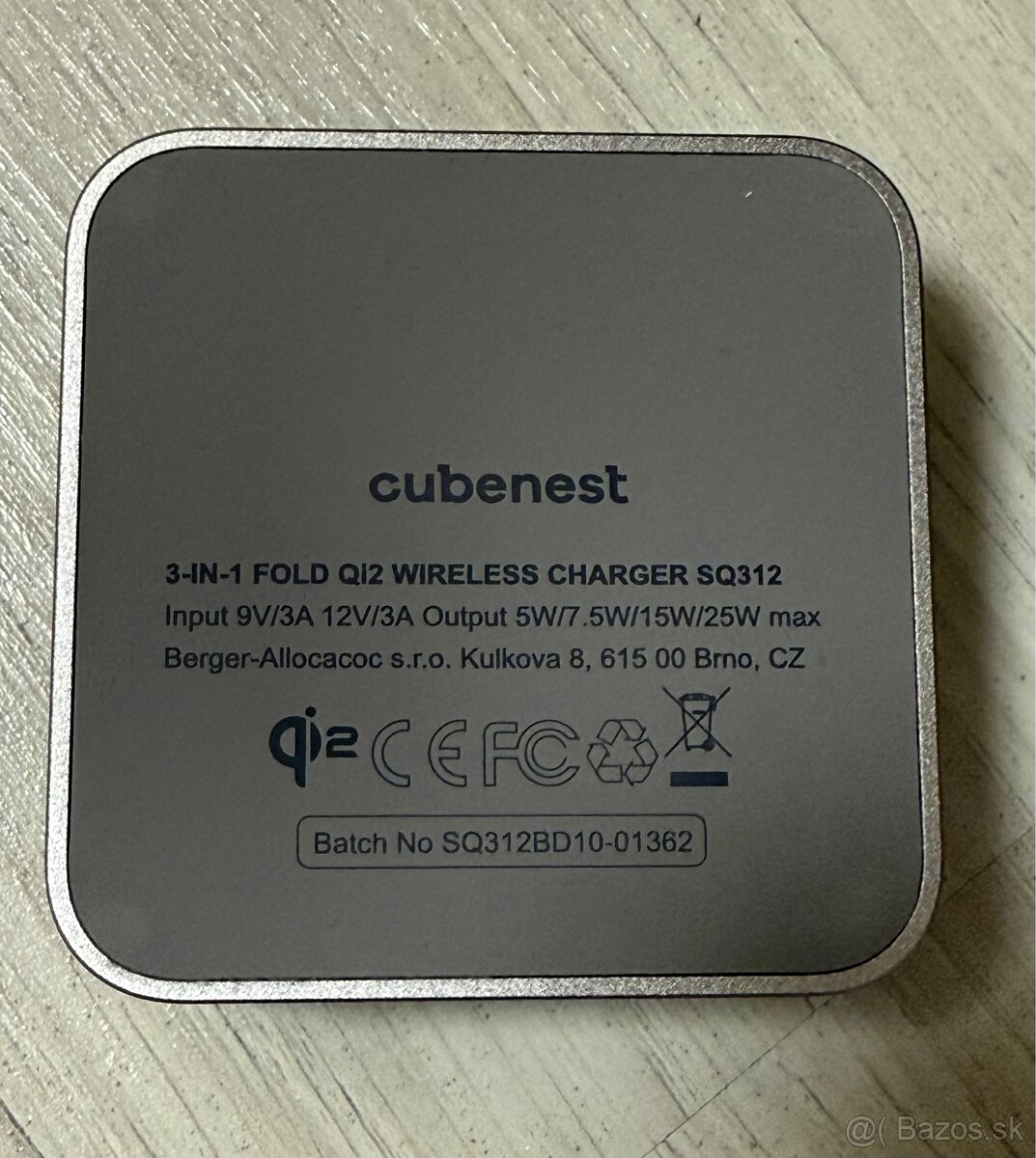 Cubenest Qi2 magsafe nabíjačka - 5