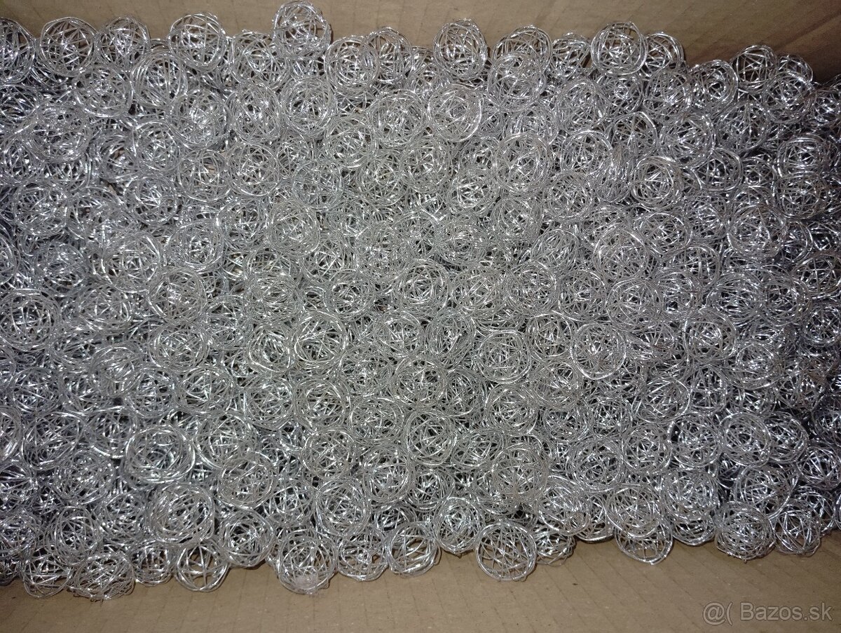 Drôtené guličky pre vianočnú tvorbu - 5