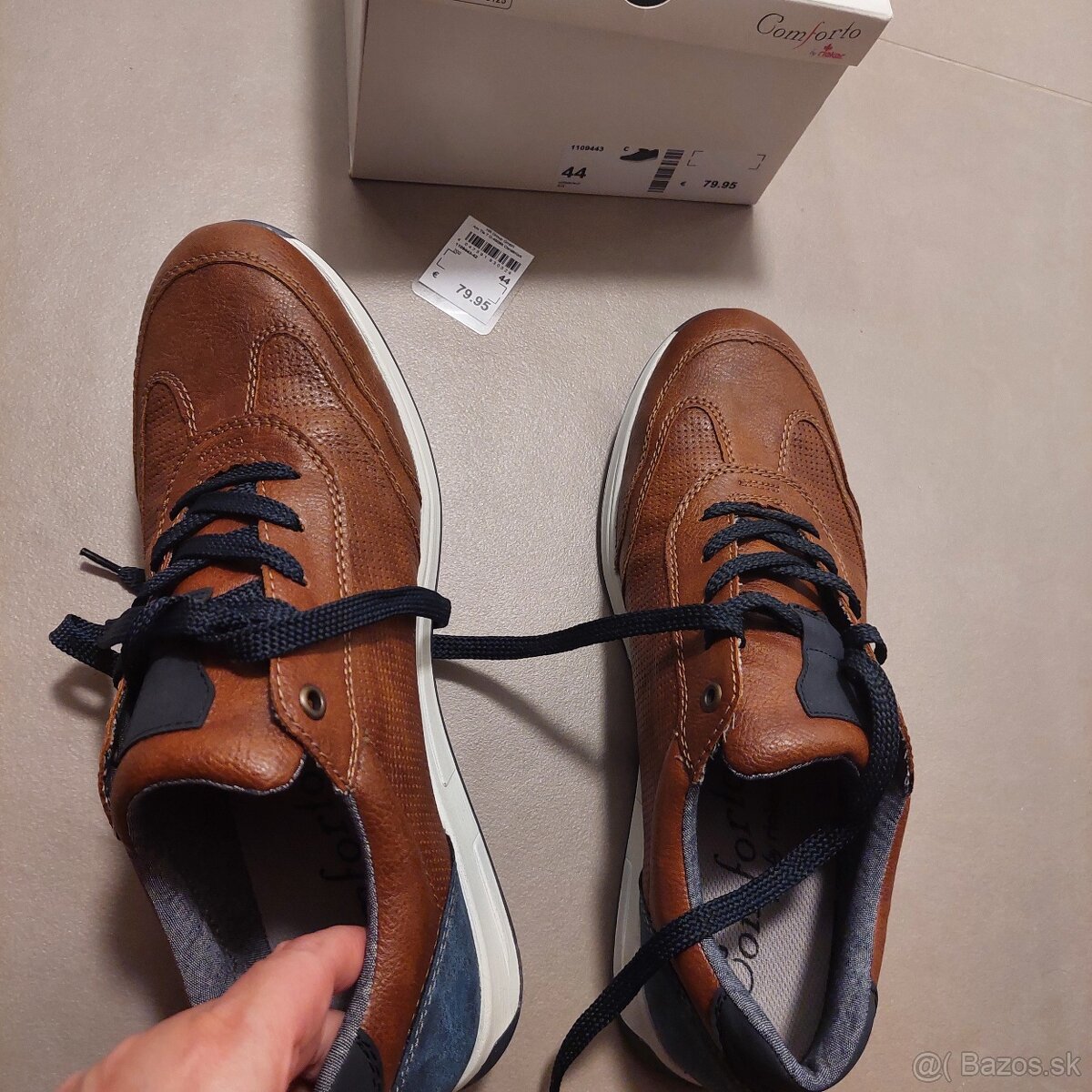 Topánky pánske rieker - 5