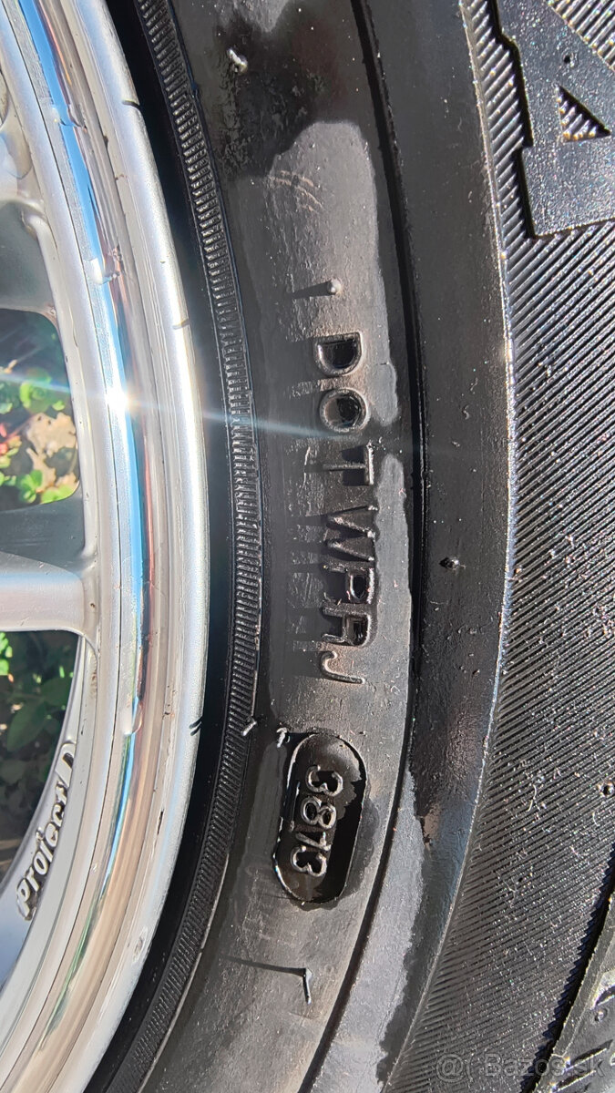 Predám zachovalé kolesá na hliníkových diskoch Lenso PD8 - 5