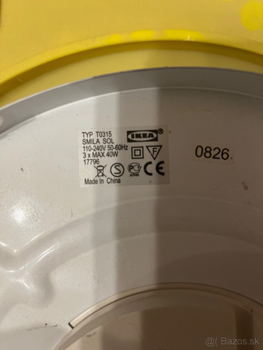 Predám svietidlo slniečko - 5