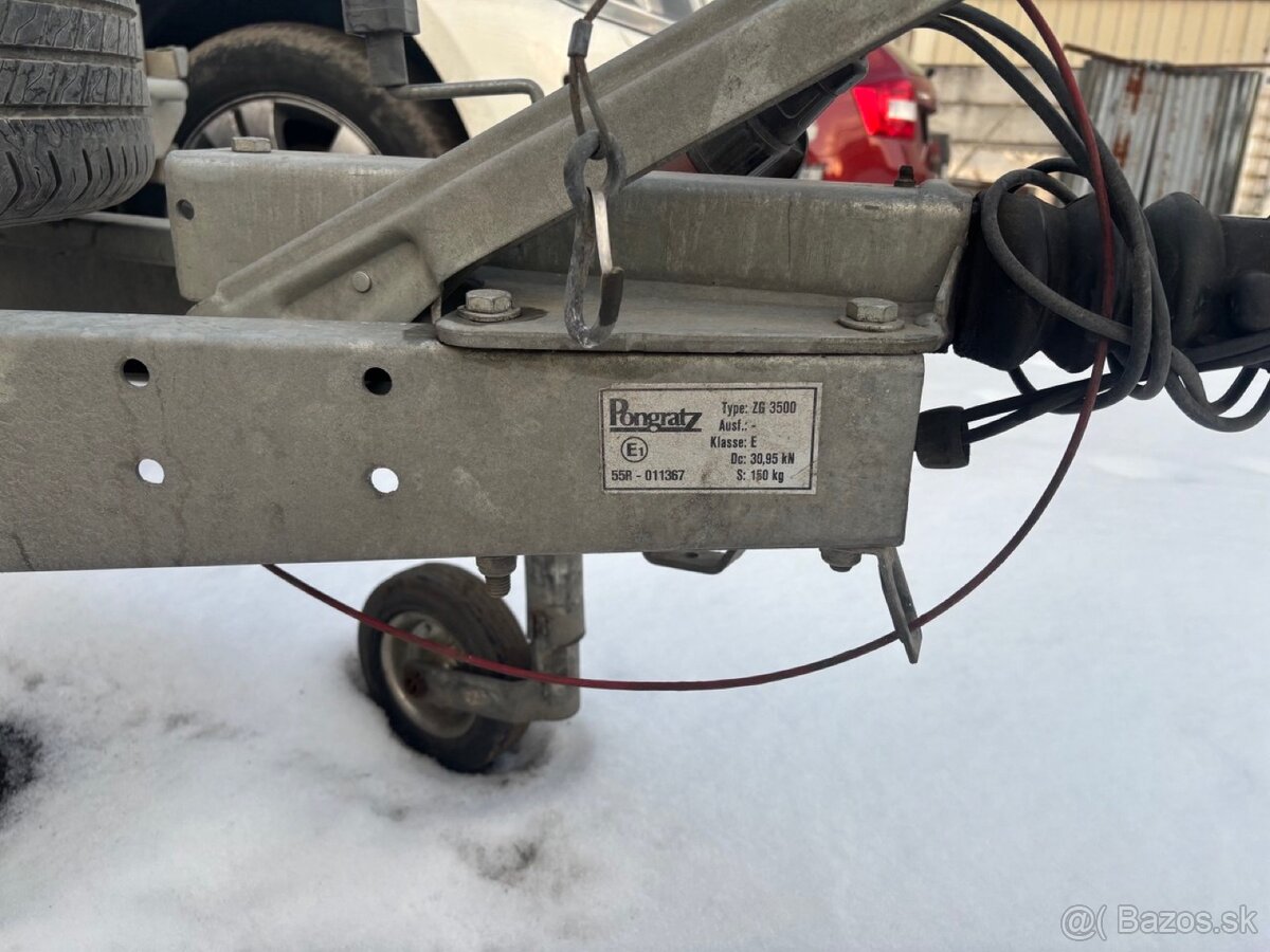 Prenajmem, požičiam prívesný vozík - autoprepravník - 5