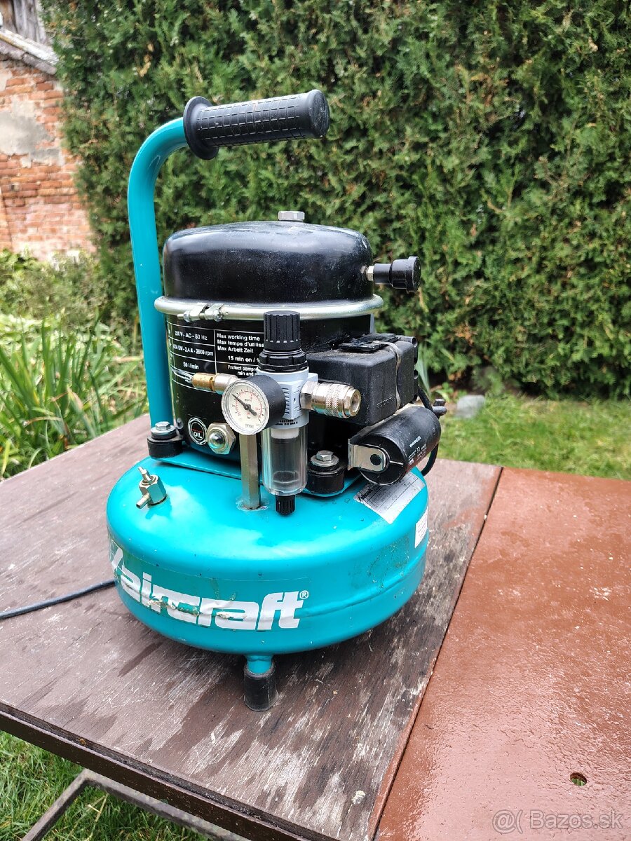 Olejový prenosný kompresor Aircraft Airboy Silence 50PRO - 5