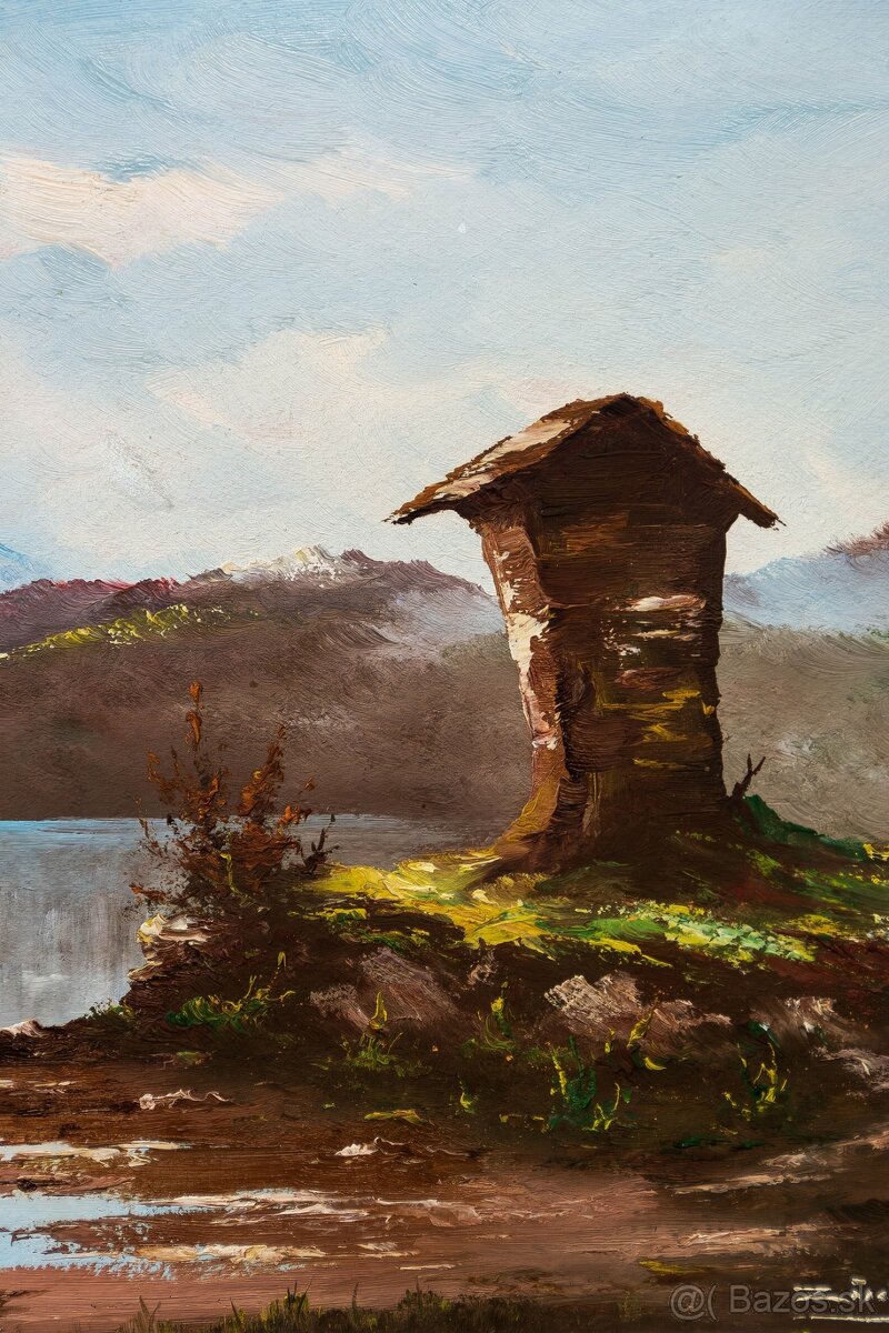 Horské jazero, Ziedler, 645 × 475 mm - 5