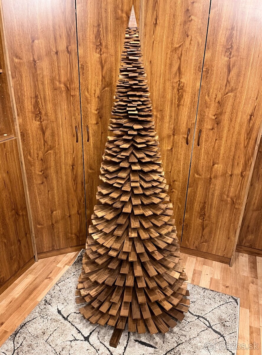 Drevené stromčeky - ručná výroba - 5