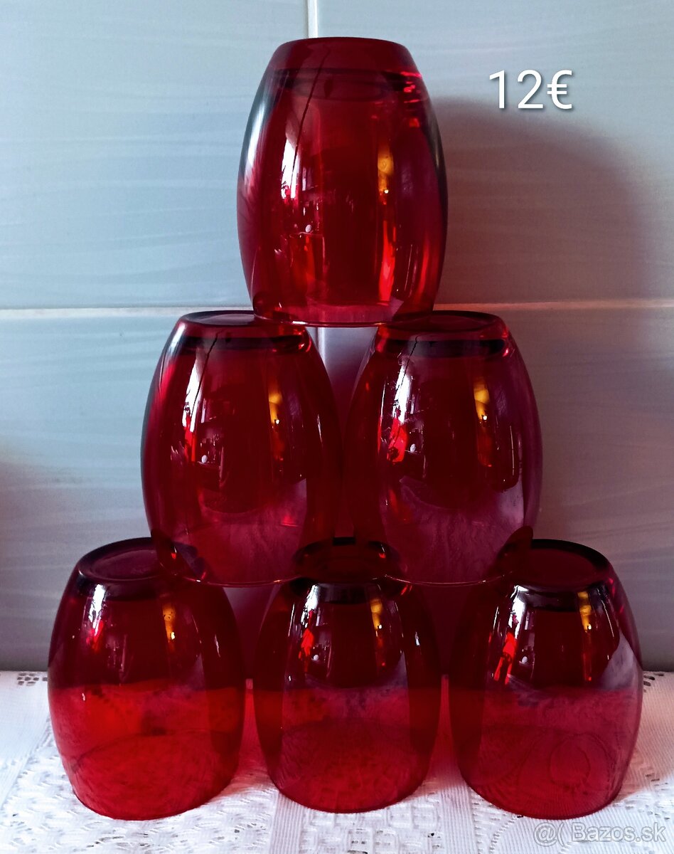 Červené sklo - 5