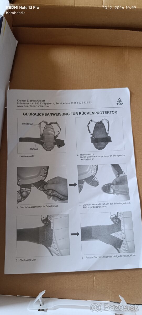 Chránič chrbta - 5