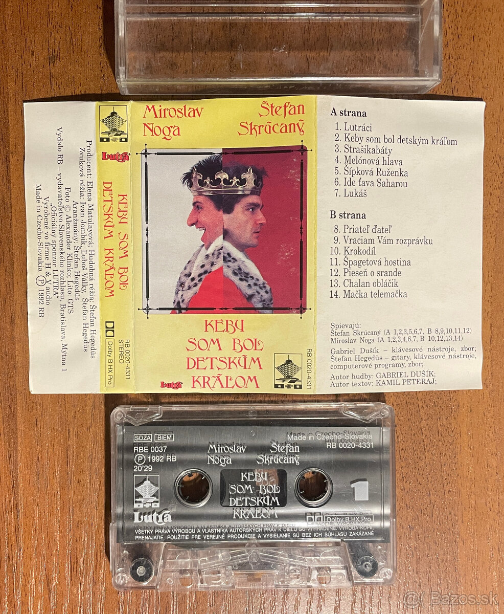 MC kazety čítaj zoznam - 5