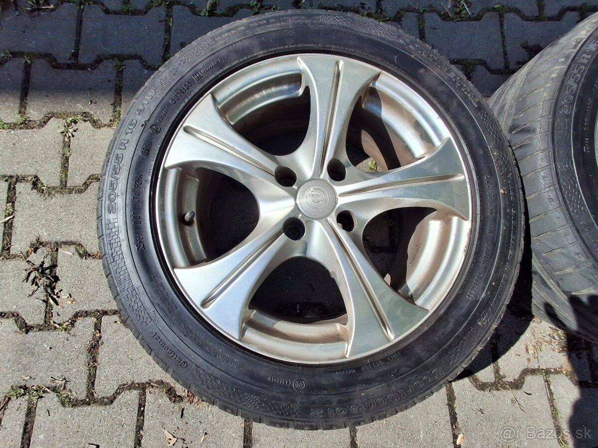 Predám disky R16 4x108 - 5