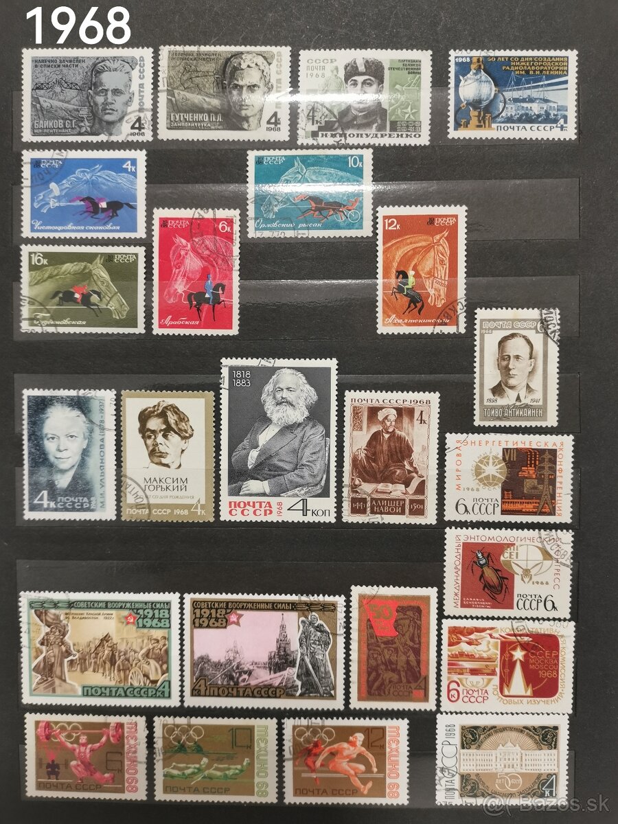 Predám známky ZSSR - 5