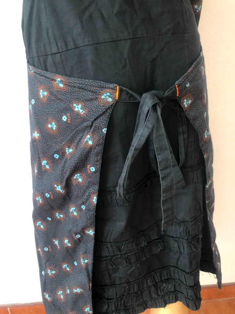 štýlové "zasterové " šaty na 2 sposoby, vel S-M - 5