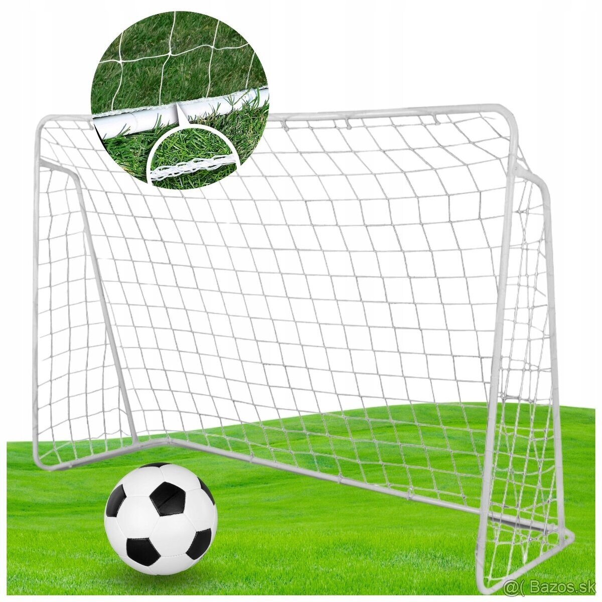 futbalové bránky 200x300, 213x150, 240x150cm NOVÉ - 5
