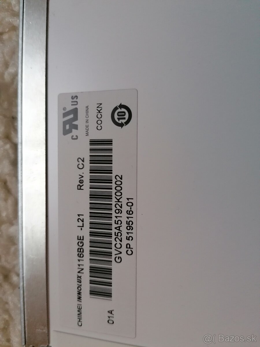 Na predaj 11,6" displeje do notebookov. - 5
