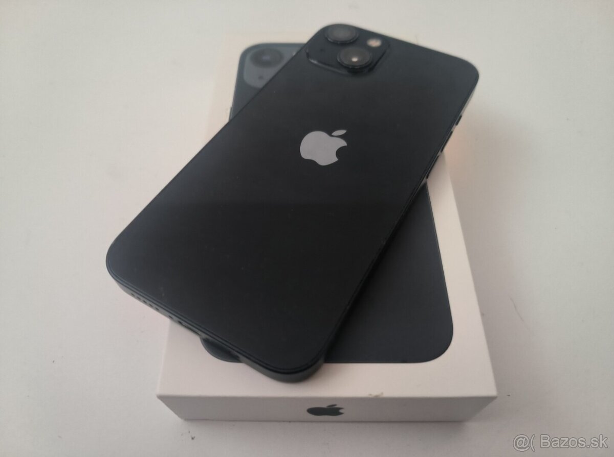 apple iphone 13 256gb Midnight 100% Batéria - 5