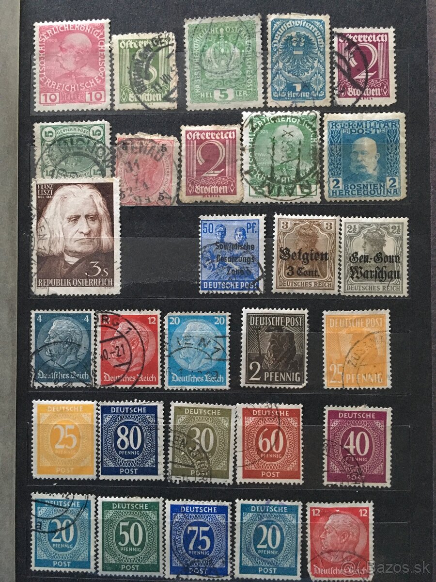 Staré známky na predaj 1 - 5