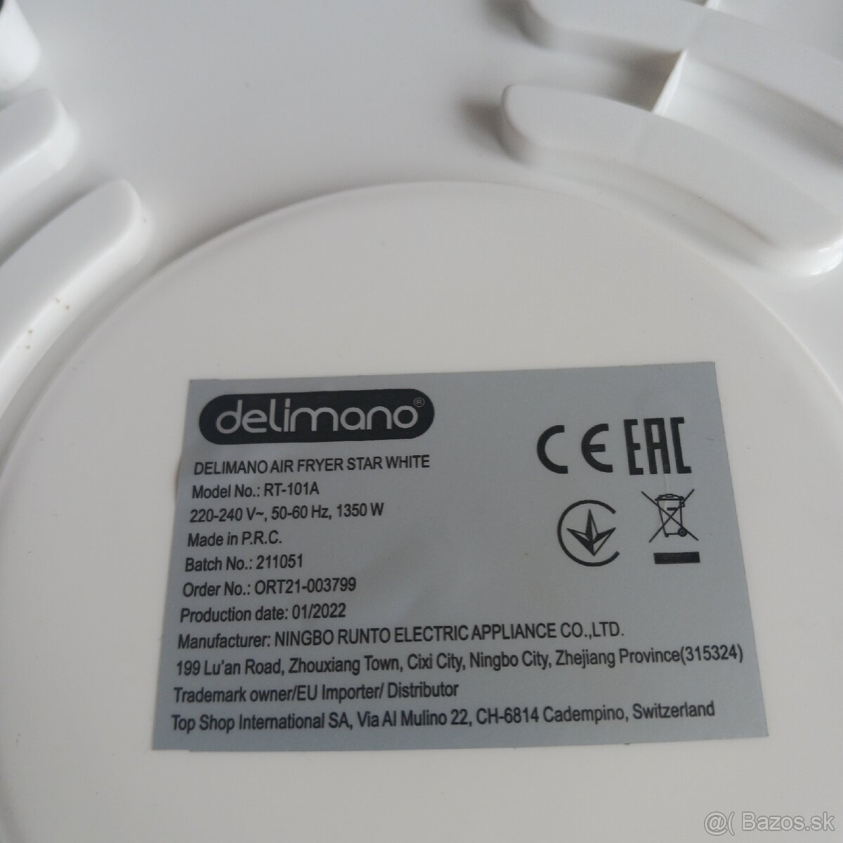 Air fryer Delimano - 5