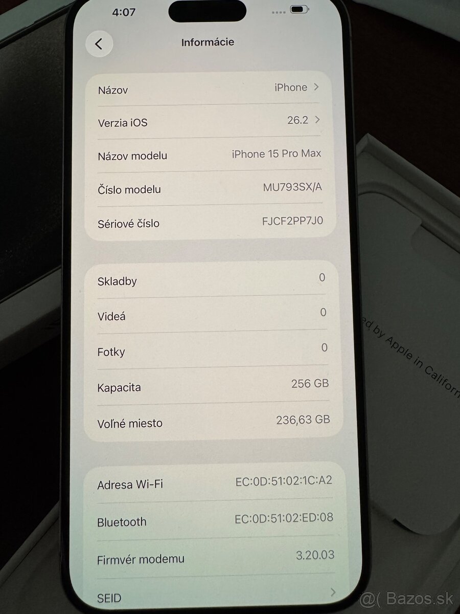 Iphone 15 pro Max 256gb - 5
