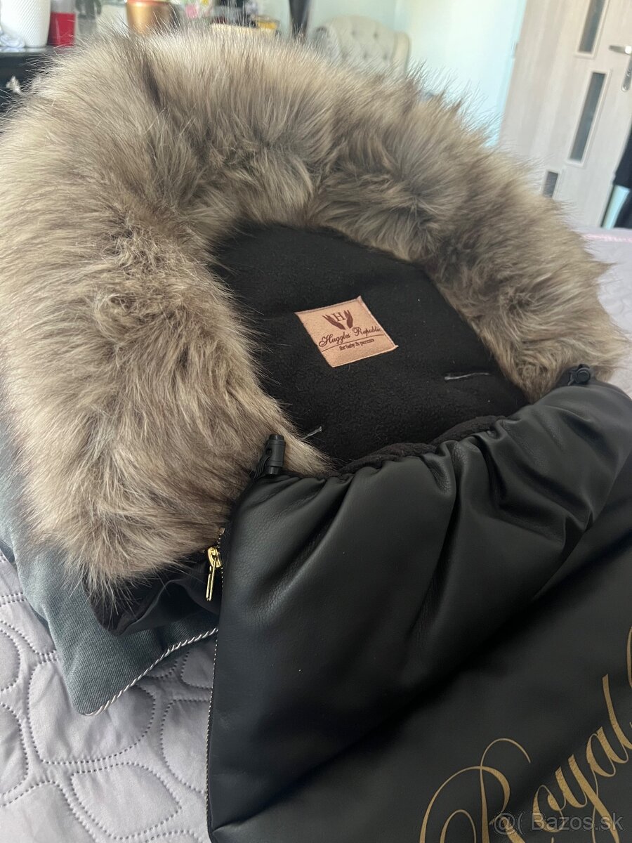 Luxusný zimný fusak Royal Baby - 5