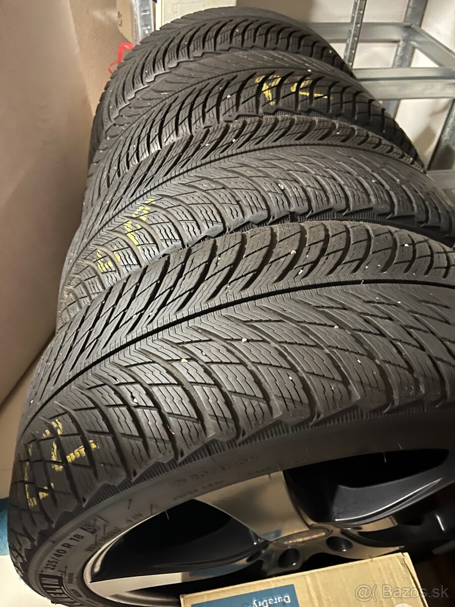 Michelin Pilot Alpin 5, 225/40/R18 na elektronoch Dezent - 5