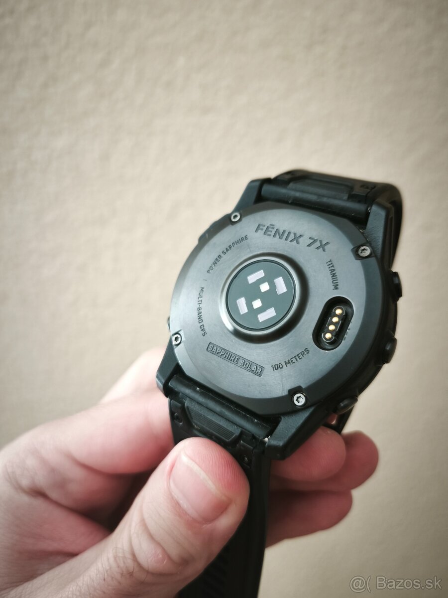 Garmin Fénix 7X Sapphire Solar - 5