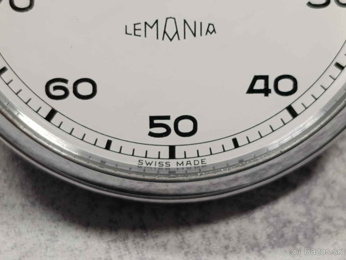 Vojenské dělostřelecké švýcarské stopky Lemania. - 5