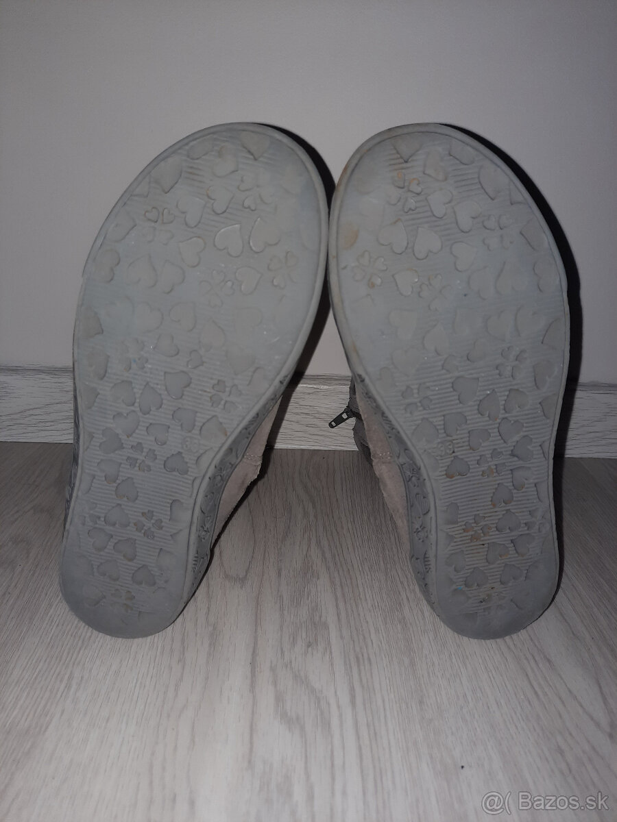 Kožené čižmy Richter (veľ. 33) - 5